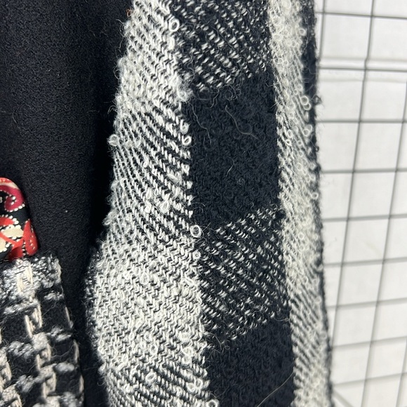 Canvas backs Lutton & horsField vintage check print art wear wool blend blazer M - Picture 14 of 14